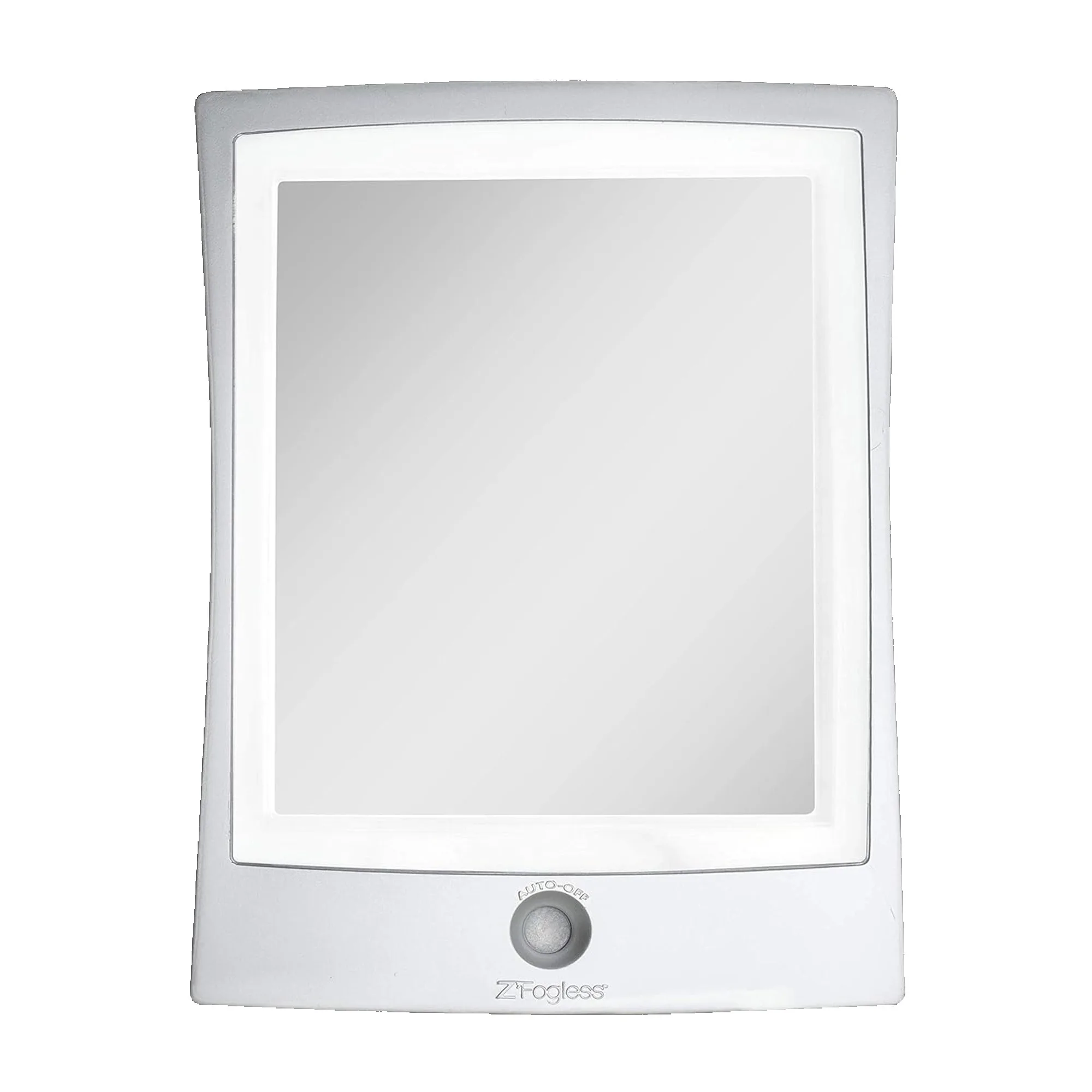 Zadro Fogless LED Light Shower Mirror - Silver