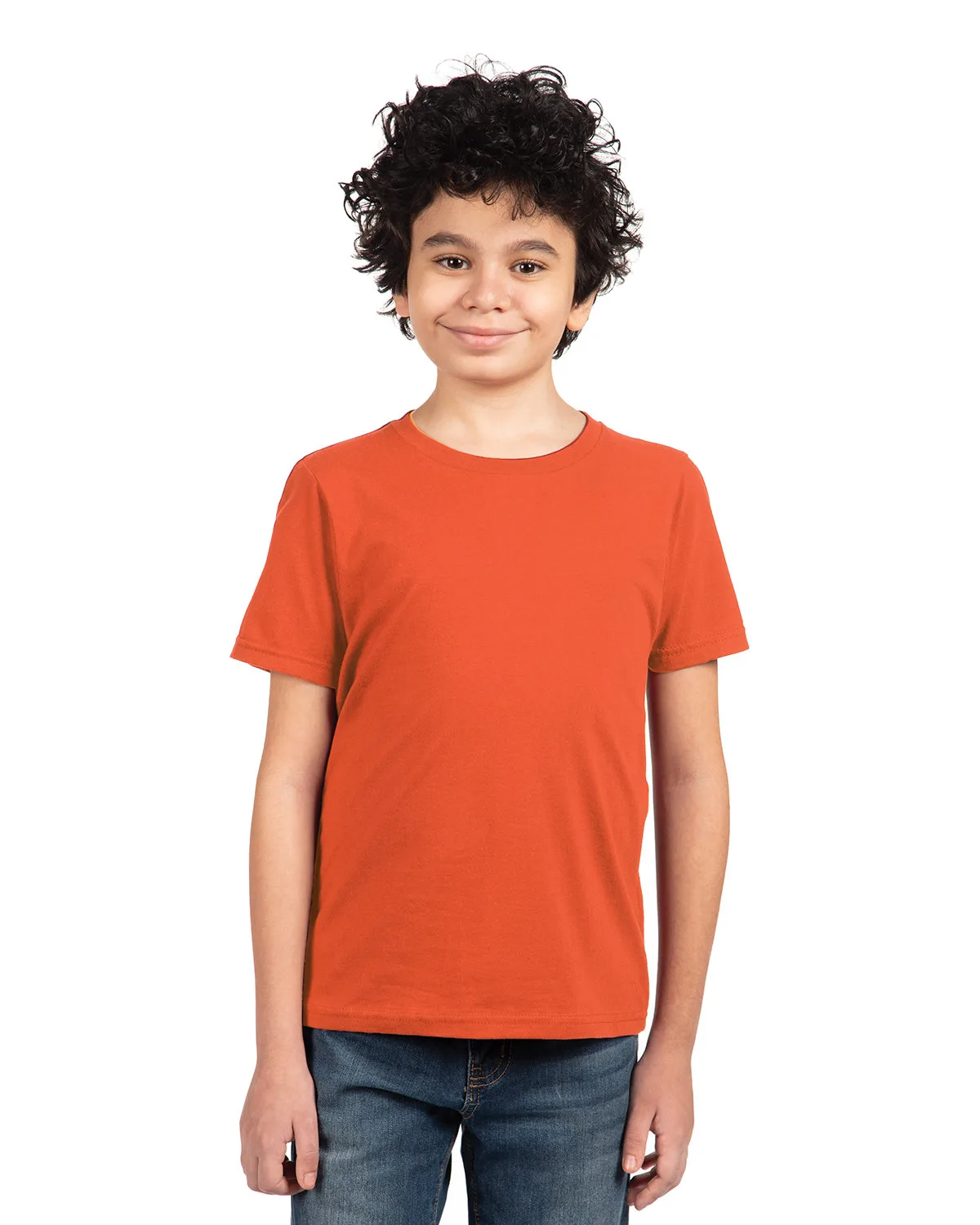 NEXT LEVEL APPAREL Youth Boys' Cotton Crew view 4