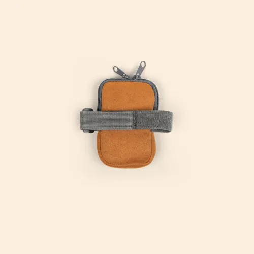 Small Suede-ish Neoprene Hydro Pouch view 2