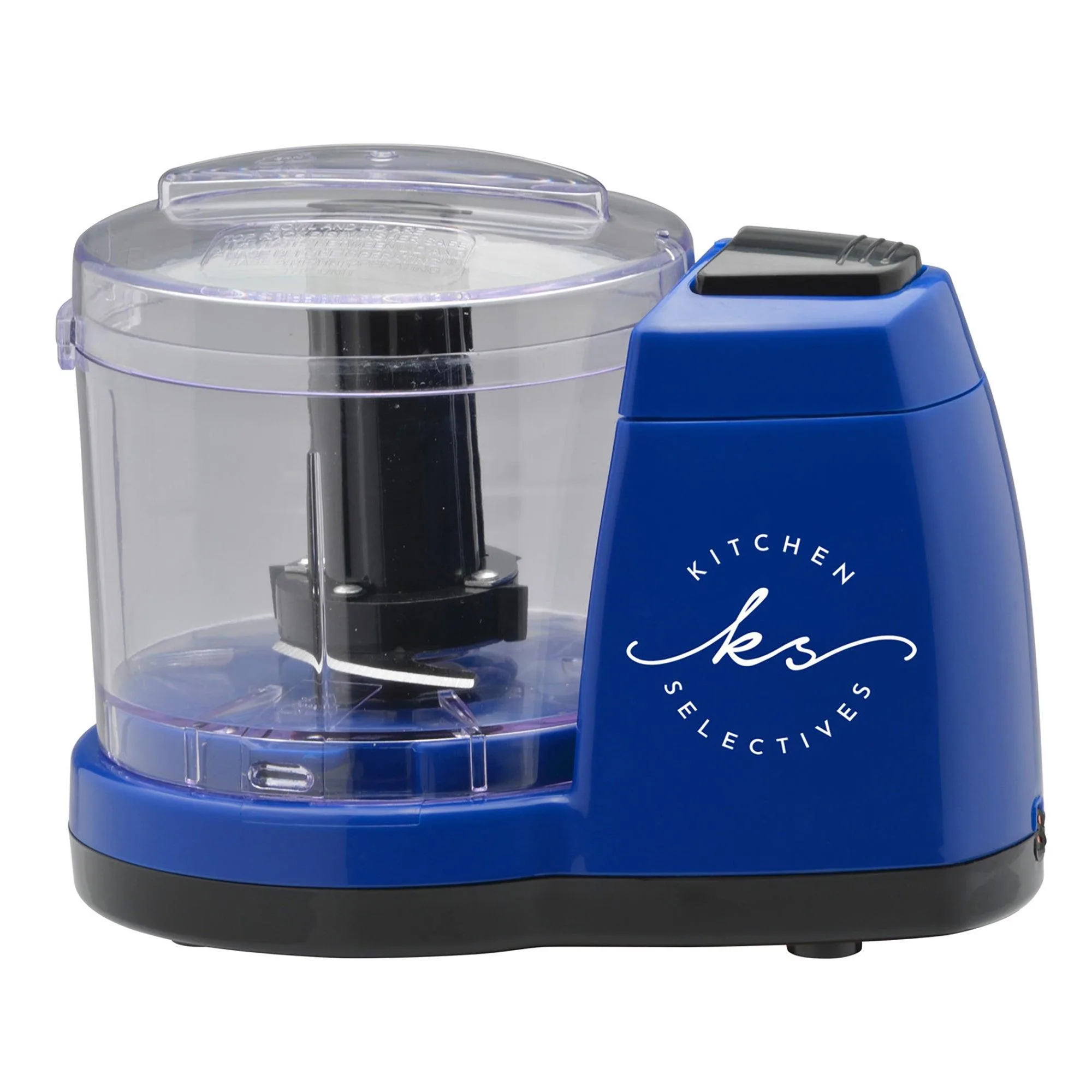 Kitchen Selectives 1.5 Cup Cobalt Blue Electric Chopper