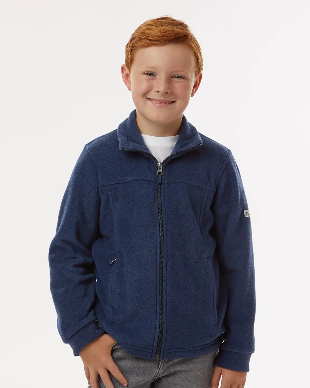 Columbia® Youth Steens Mountain™ II Fleece Full Zip Jacket view 2