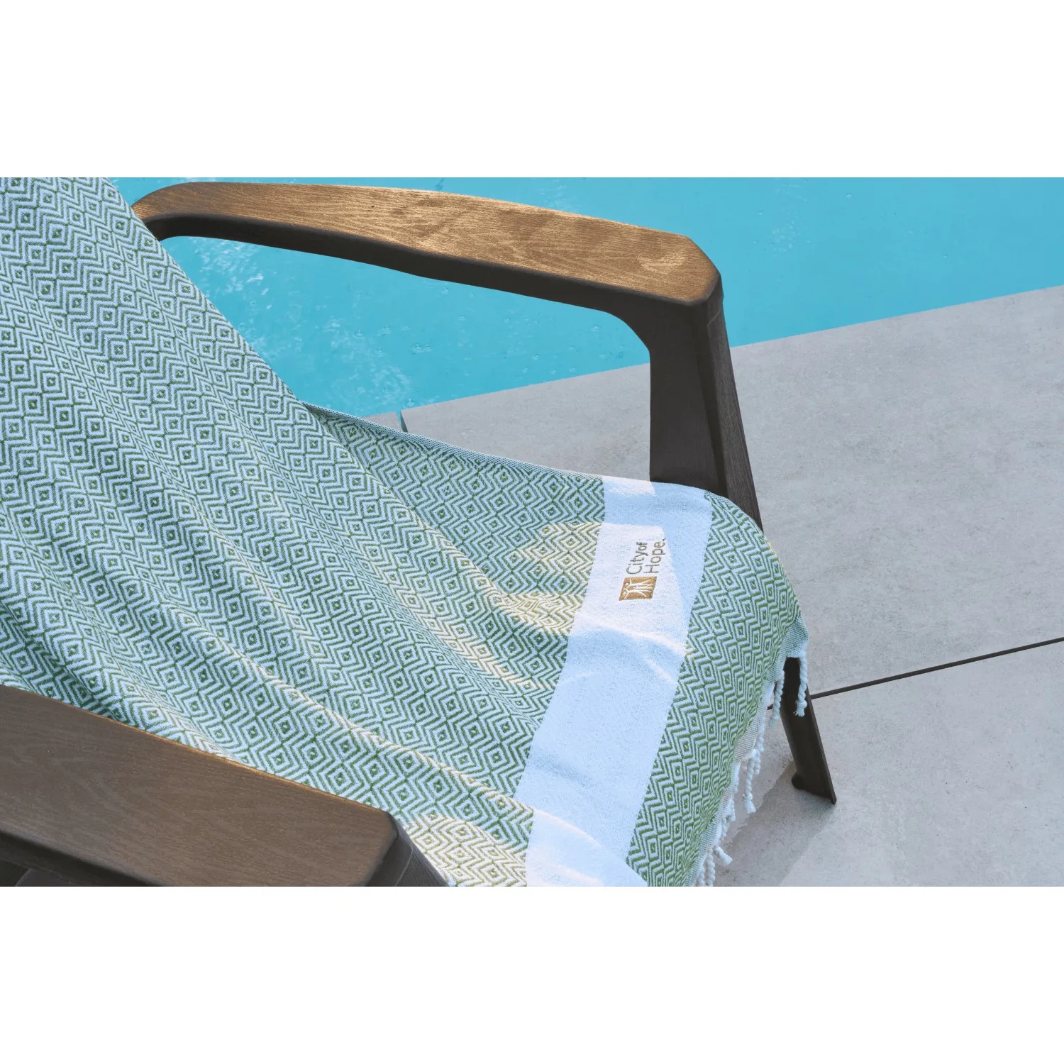 rPET Jewel Towel (Laser Patch) view 6