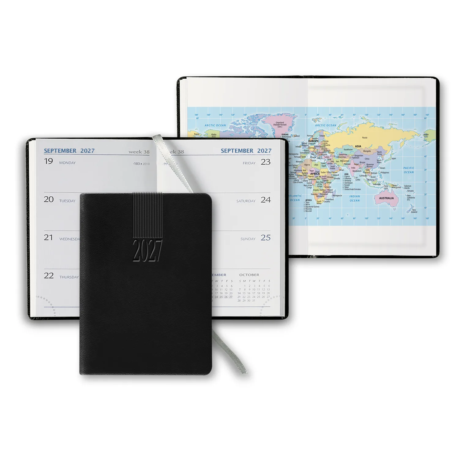 Castelli TucsonPico Pocket White Page Upright Weekly Diary view 2