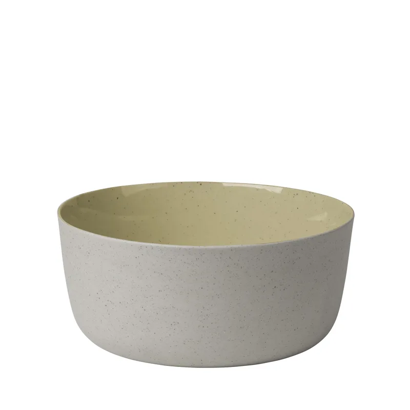 Blomus Sablo Savannah Beige Large Ceramic Stoneware Serving Bowl