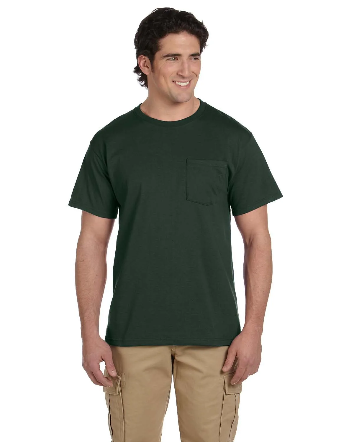 Jerzees Adult DRI-POWER® ACTIVE Pocket T-Shirt view 6
