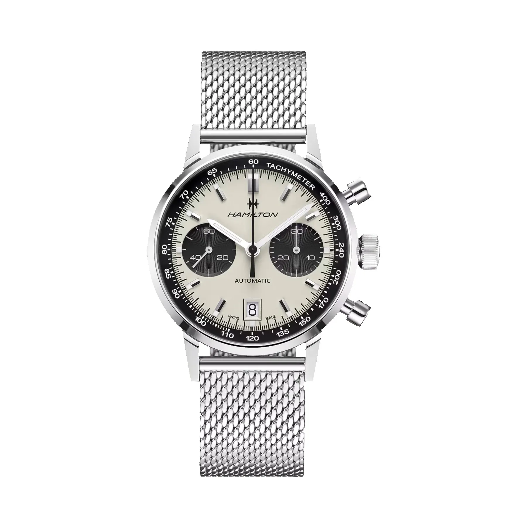 Hamilton American Classic Intra-Matic Auto Chrono Stainless Steel Watch