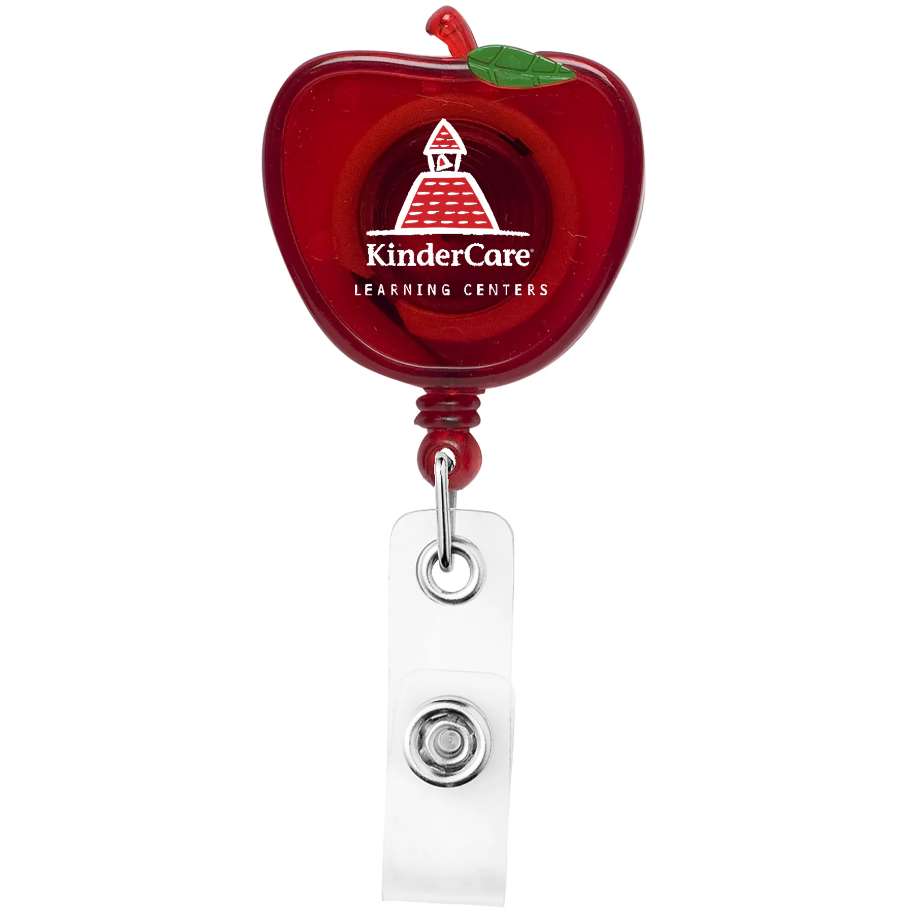 Apple Retractable Badge Reel view 3