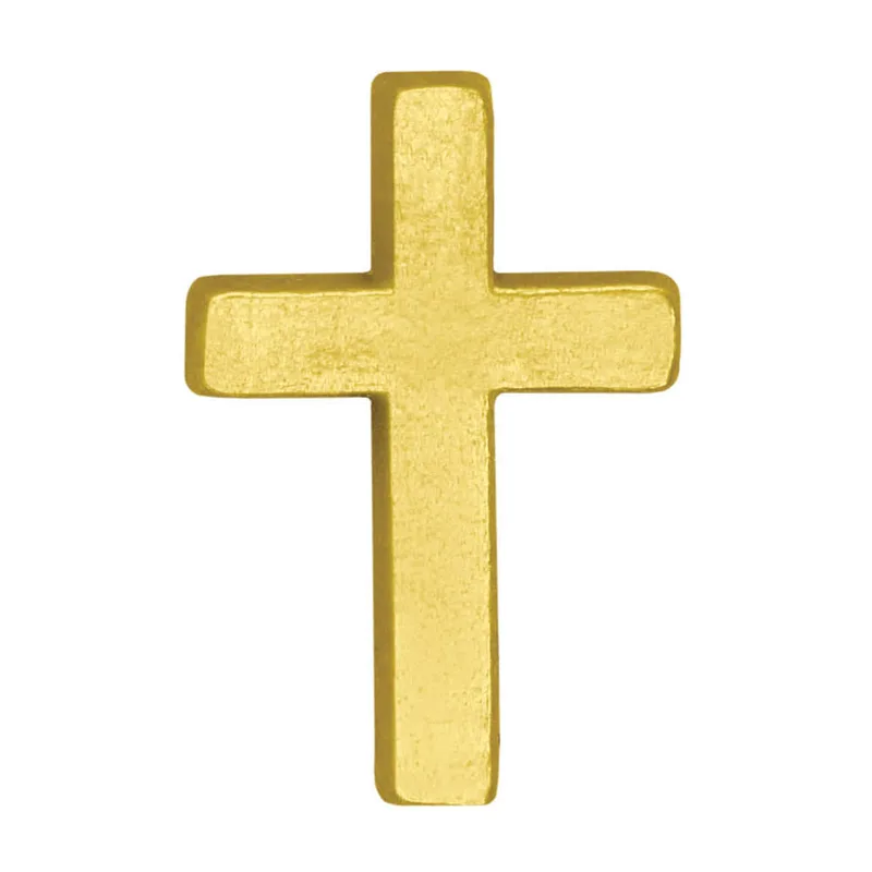 Cross Chenille Lapel Pin