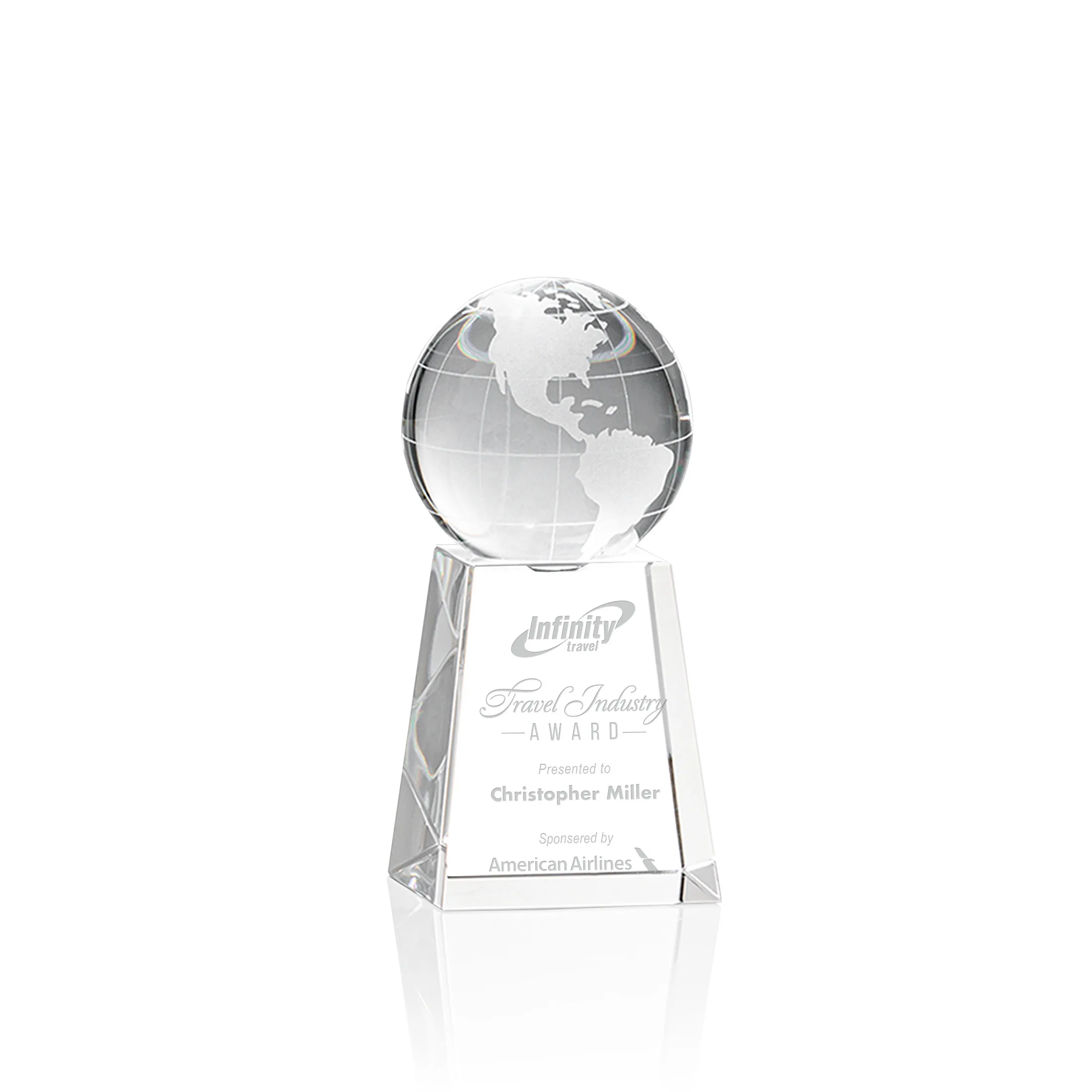 Globe on Tall Base Award — Globe on Tall Base Award