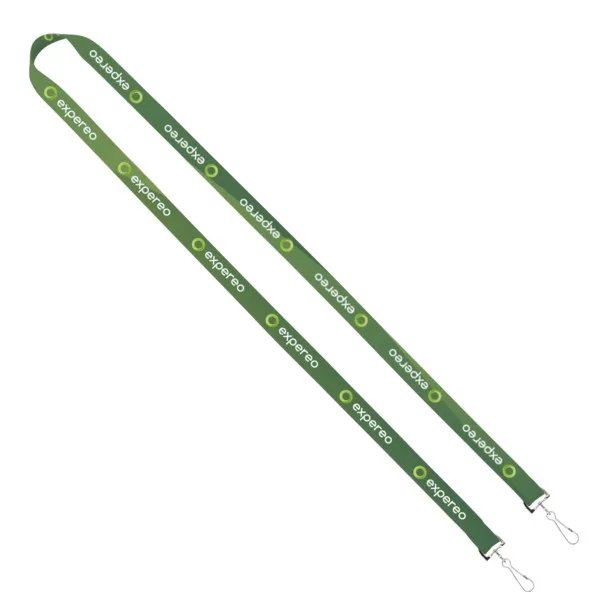 IMPORT Rush 1/2" Dye-Sublimated 2-Ended Lanyard with Dual Sewn Silver Metal Split-Ring view 7