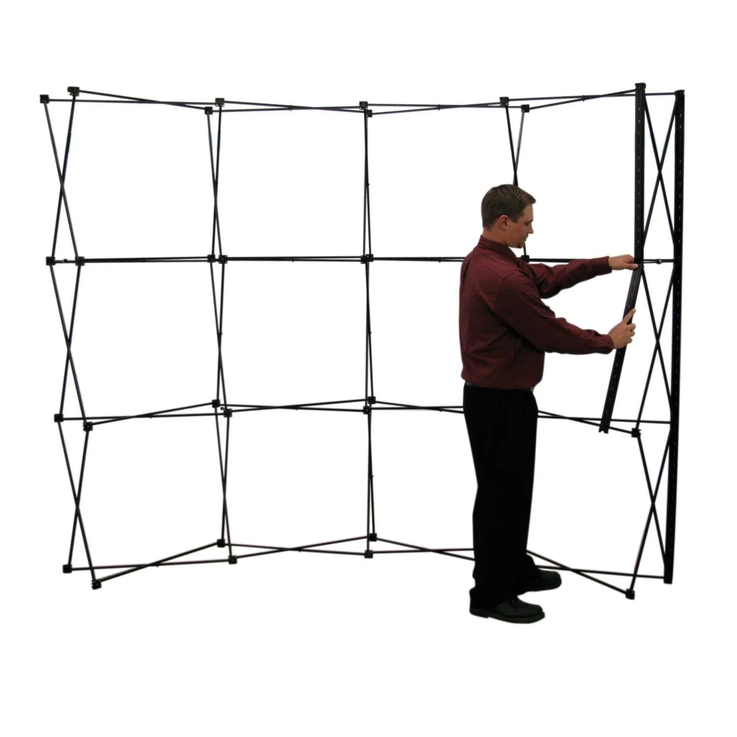 10' Curved ARISE Floor Display Hardware view 5