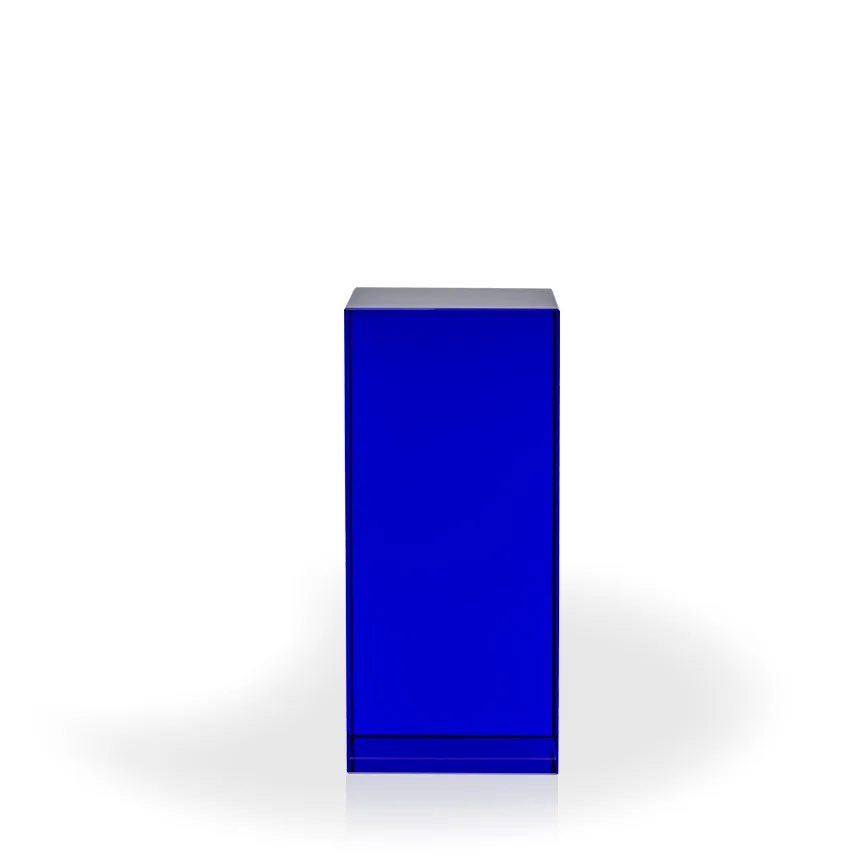 Alexis Blue Crystal Column, Medium - UV Printed view 2
