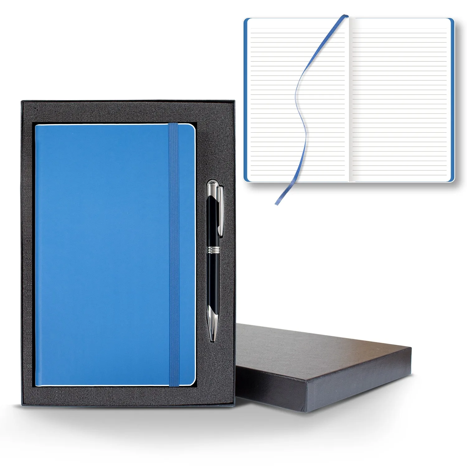 Castelli Color Laser Medio Lined White Page Journal Gift Set view 2