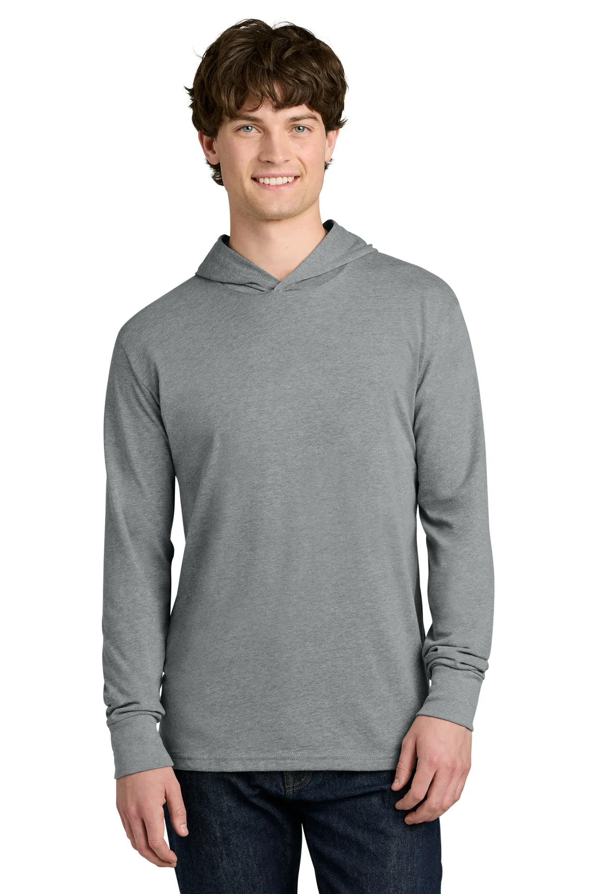 Next Level Apparel® CVC Long Sleeve Hoodie view 4