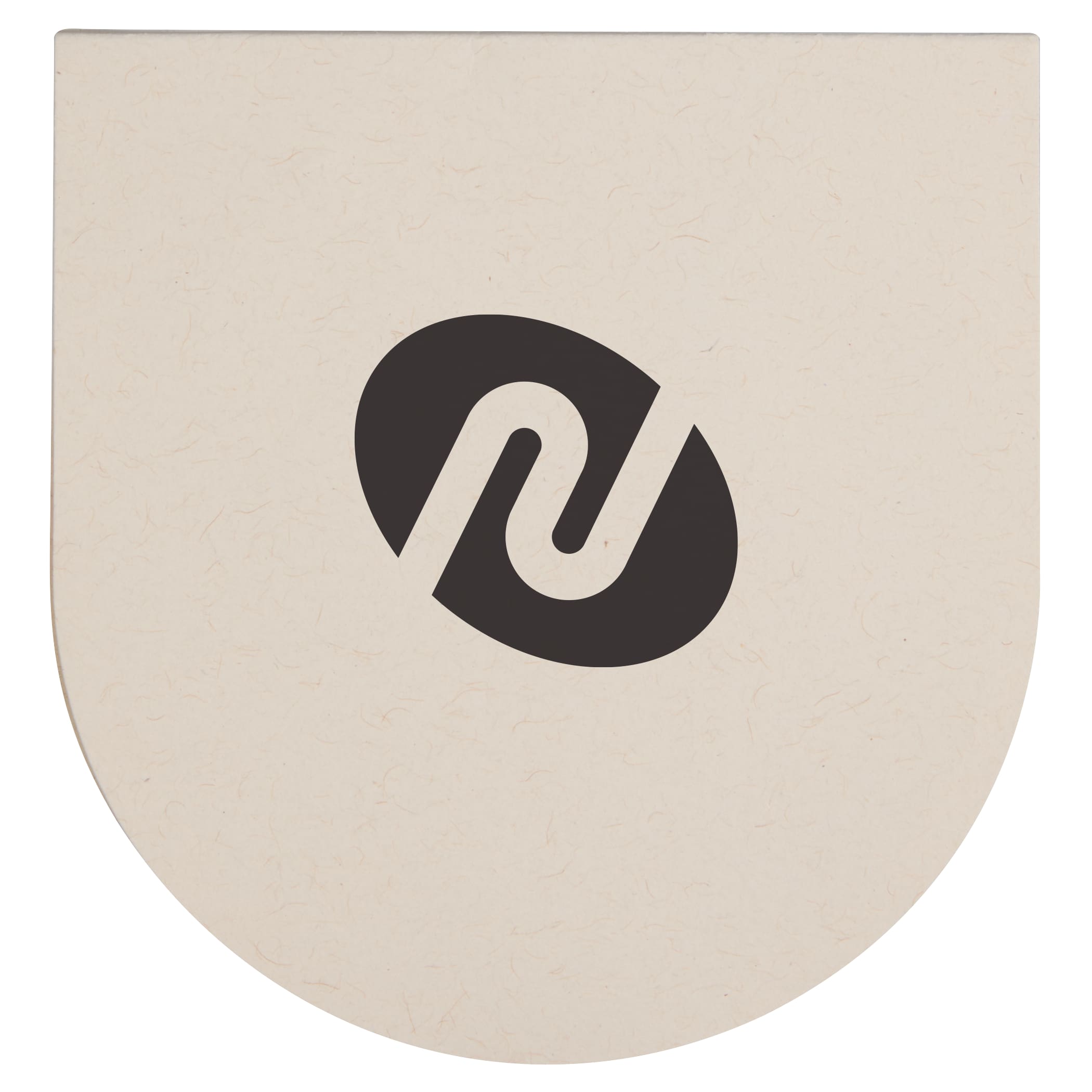 Recycled Milk Carton Round Sticky Notes Pad