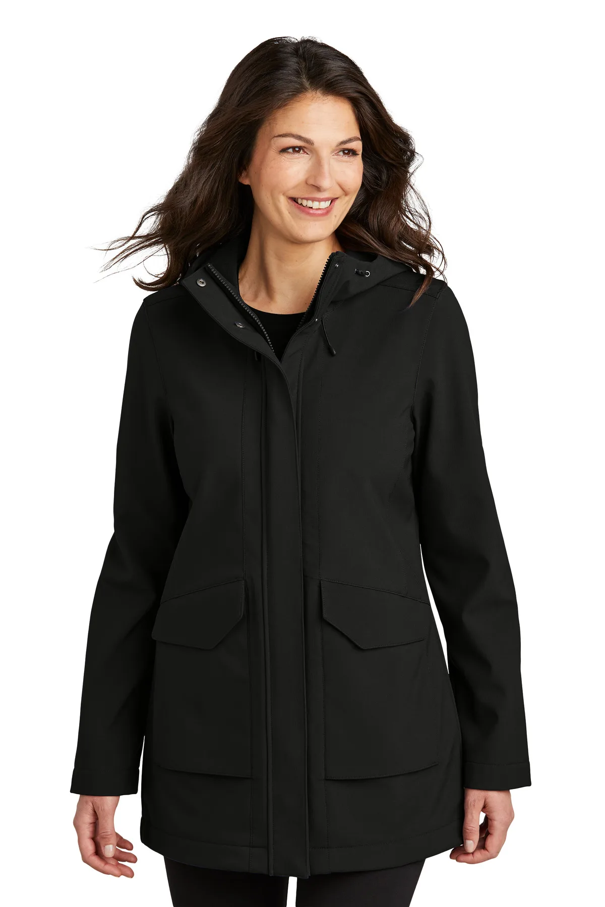 Port Authority® Women's Collective Outer Soft Shell Parka — Deep Black