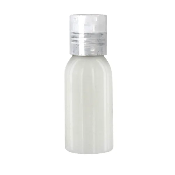 1 oz SPF 50 Sunscreen in Clear Round Bottle view 3