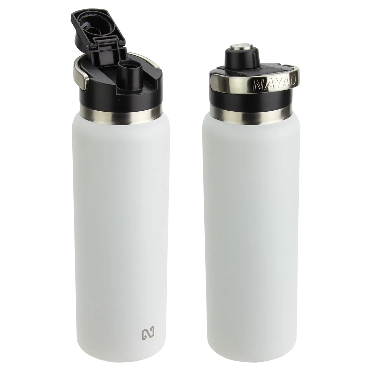 NAYAD® Traveler 40 oz Stainless Double-wall Bottle with Twist-Top Spout view 2