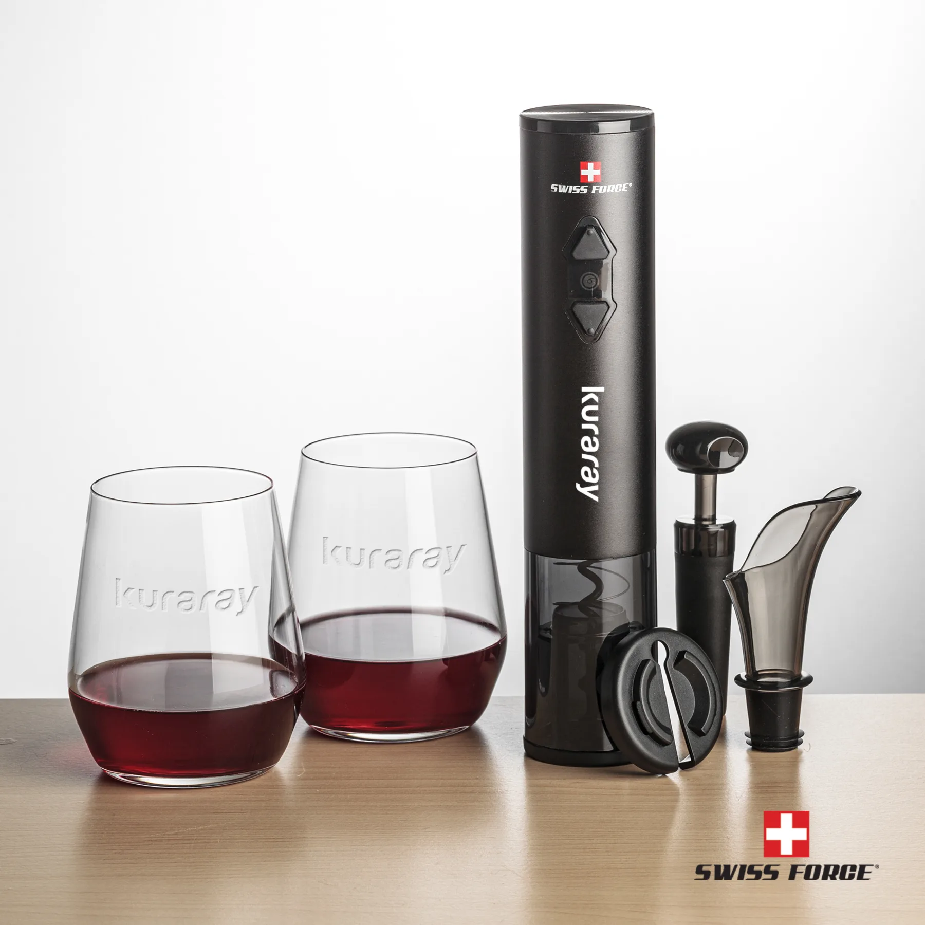 Opener & 2 Stemless