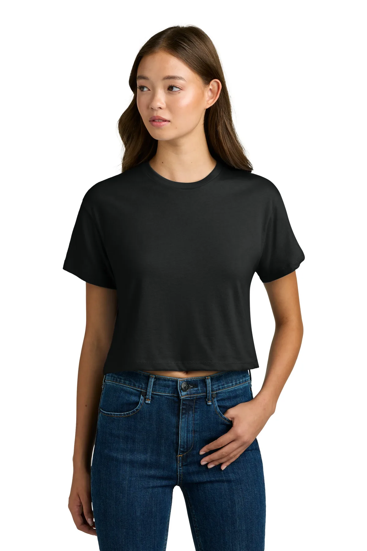 Next Level Apparel® Women's Ideal Crop Top view 3
