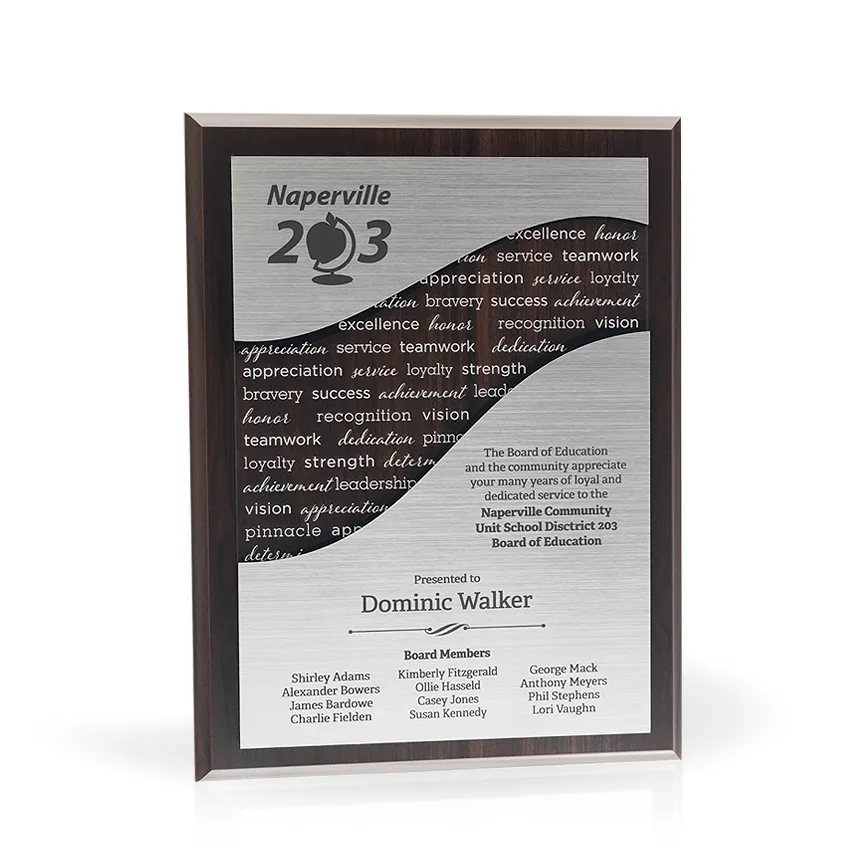 Crestwood Wood & Acrylic Plaque, 9" x 12"