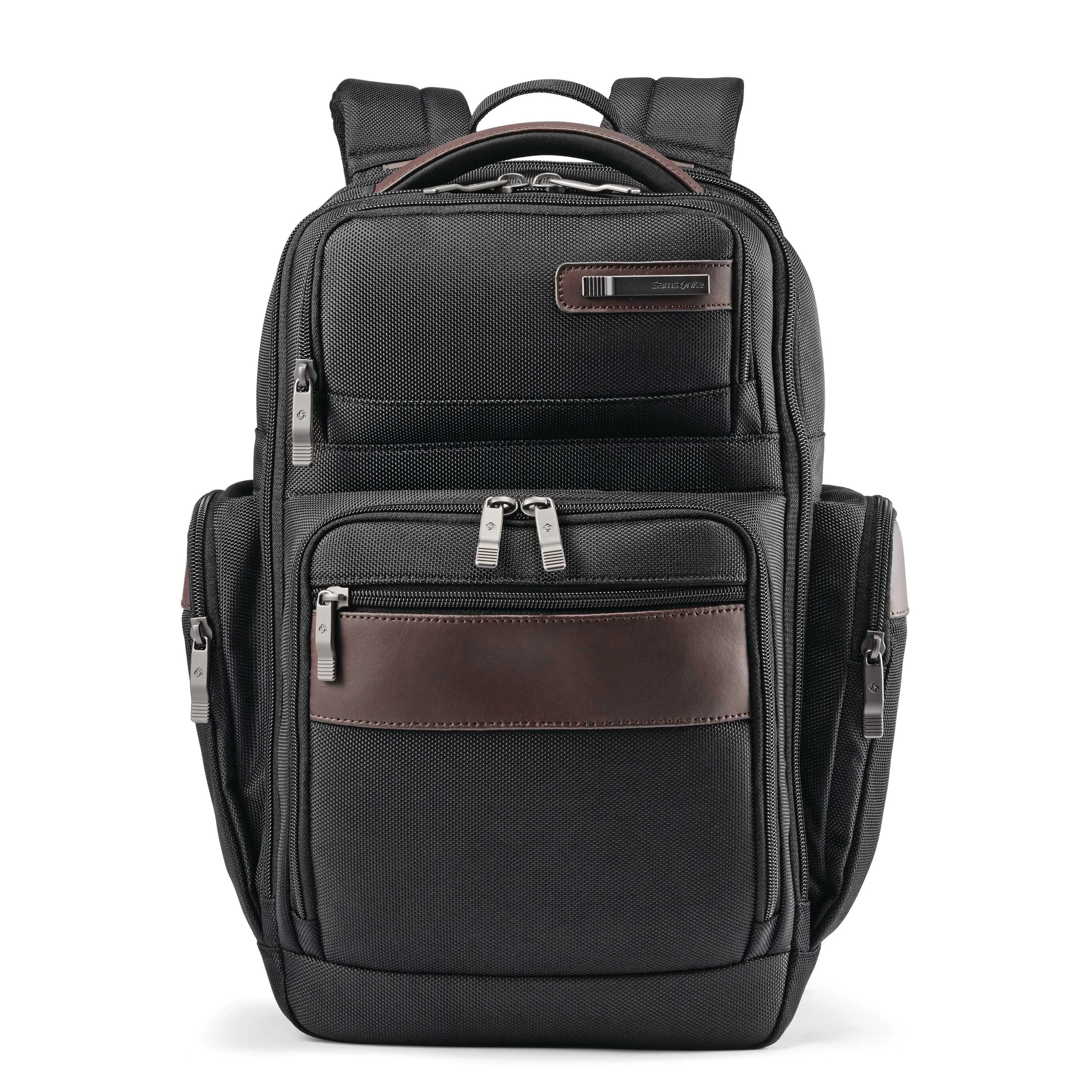 Samsonite® Kombi 4 Square Backpack - Black/Brown