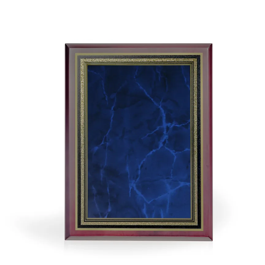 Classique Mahogany Finish Award Plaque, 9"x12" view 2