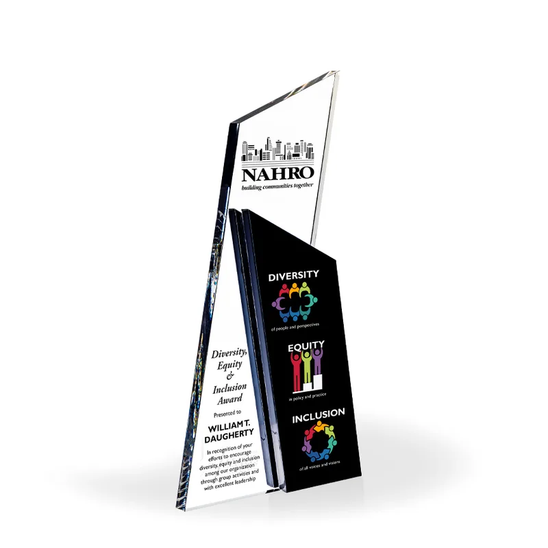 Pisa Incline Acrylic Award