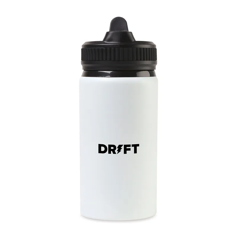 Jett Aluminum Straw Lid Hydration Bottle - 16 Oz. - White