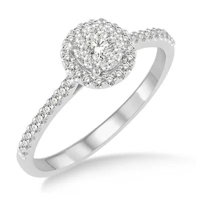 Jilco Inc Diamond Cluster Ring - Size 7.5