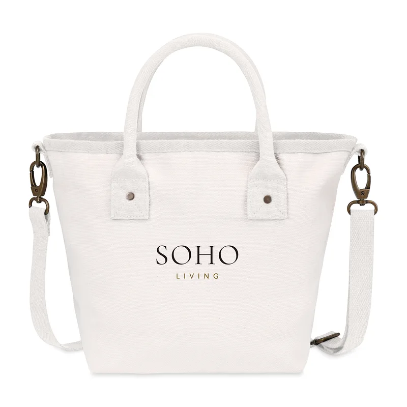 Mini Market Street Crossbody Tote - Natural
