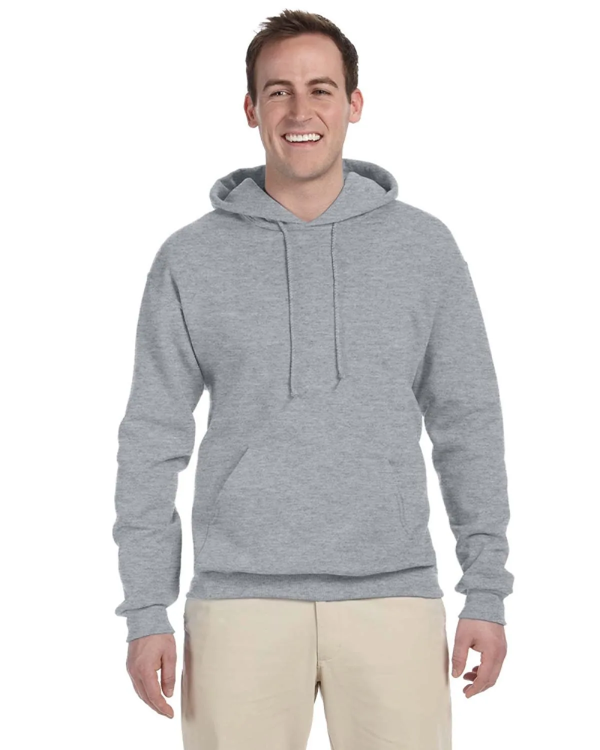 Jerzees Adult NuBlend® Fleece Pullover Hooded Sweatshirt view 2