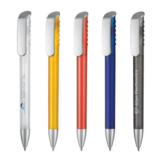 Top Spin Silver Pen