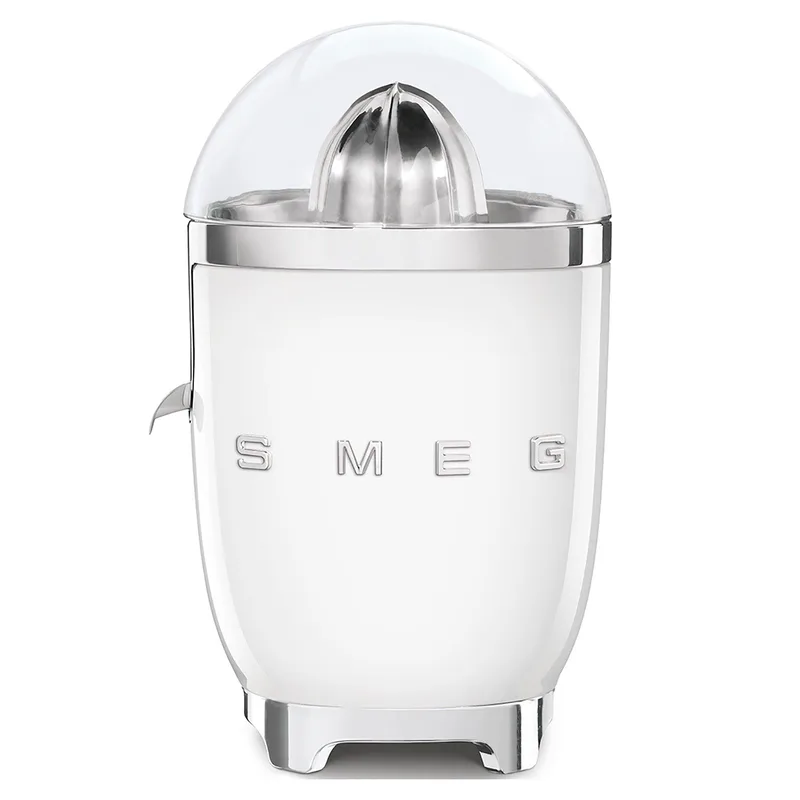 Smeg 50's Retro-Style Citrus Juicer W/ Tritan Renew White