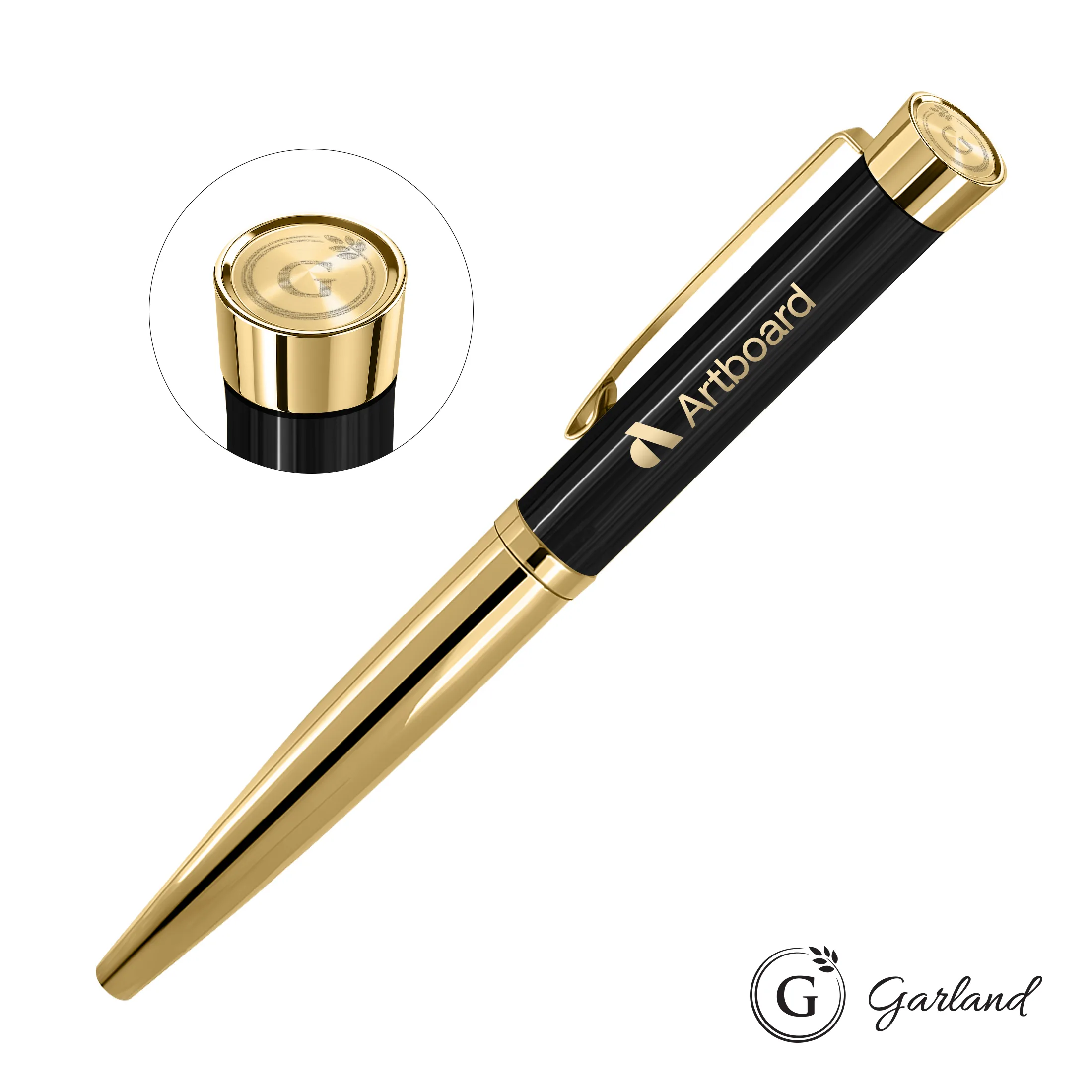 Garland® Executive Monogram Empire Felt Tip Pen — Garland® Executive Monogram Empire Felt Tip Pen