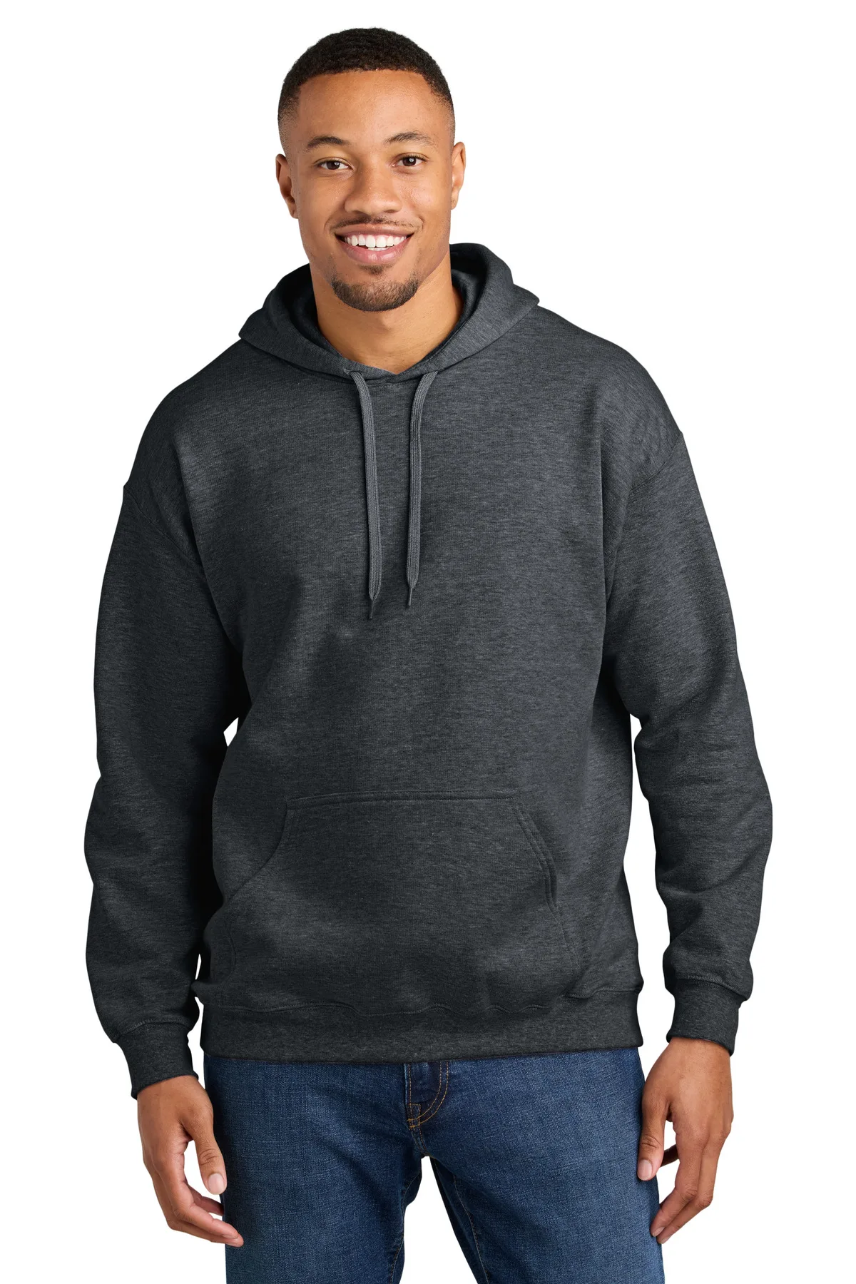 Gildan® Softstyle® Midweight Pullover Hooded Sweatshirt view 3