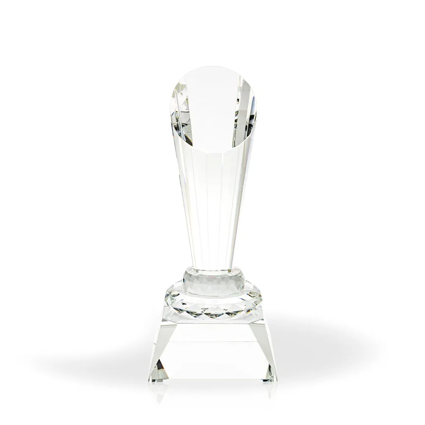 Titan Crystal Award with Clear Base view 2