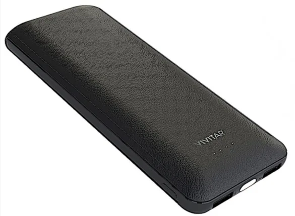 Vivitar® 15,000 mAh Rechargeable Dual USB Power Bank