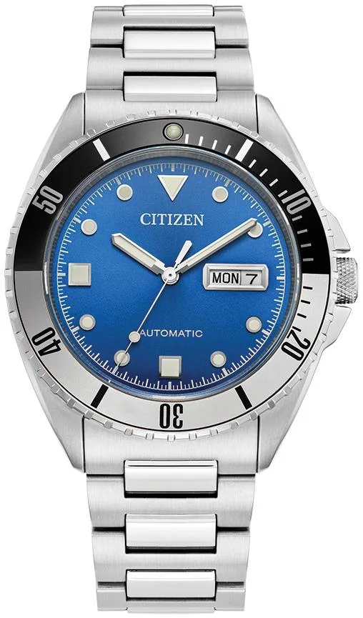 Citizen Watch Men's Sport Luxury Automatic Stainless Steel Bracelet Watch Blue Dial