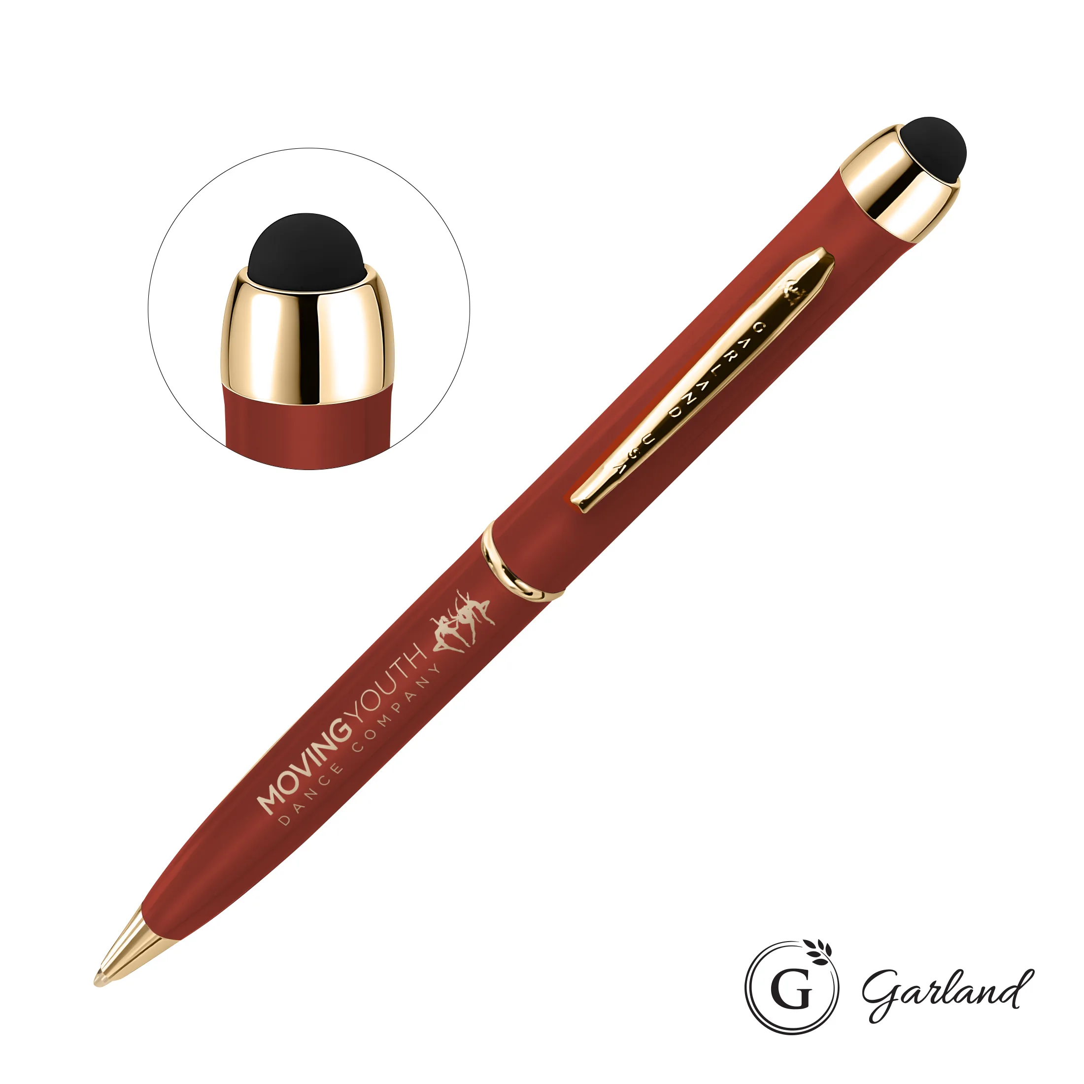 Matte Burgundy / Gold