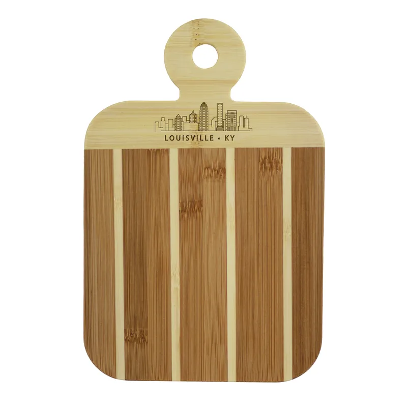 Striped Paddle Louisville City Skyline Board