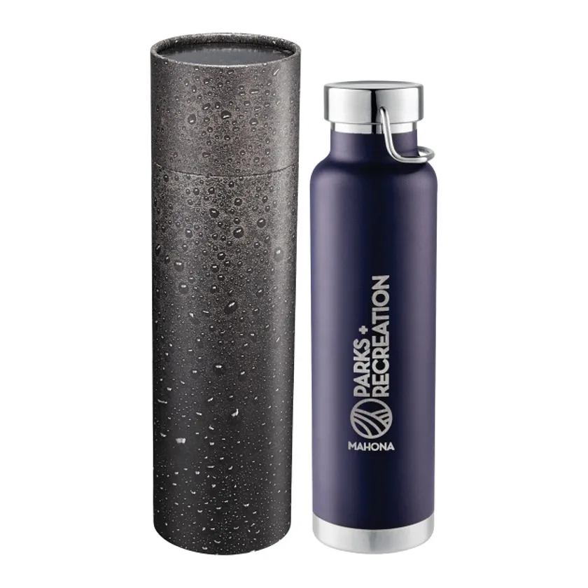 Thor Copper Vac Bottle 22oz With Cylindrical Box view 3