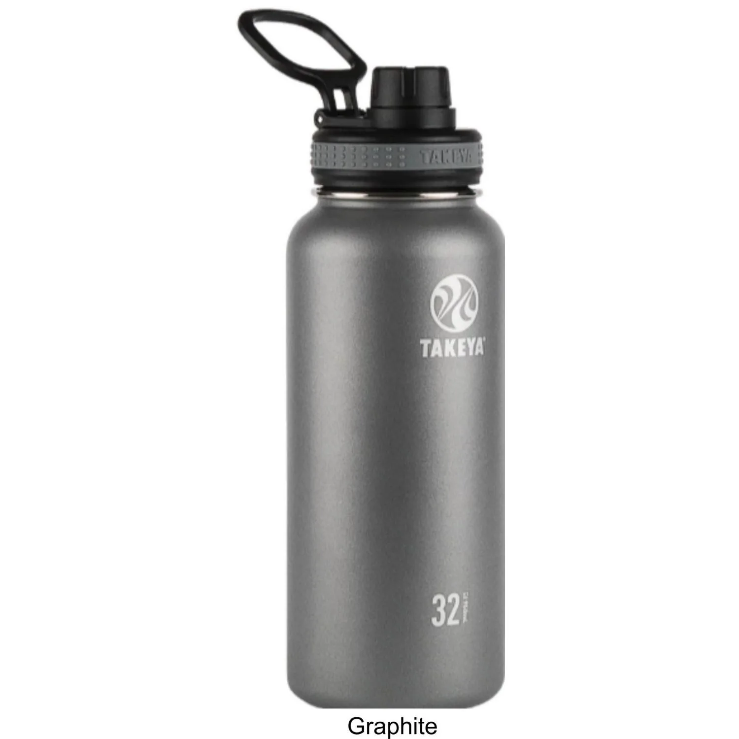 32 oz Takeya® Stainless Steel Insulated Originals Water Bottle w/ Spout Lid view 4