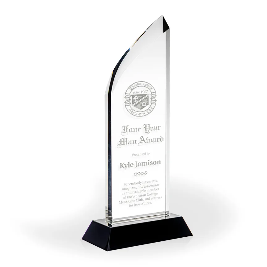 Wave Black Crystal Award
