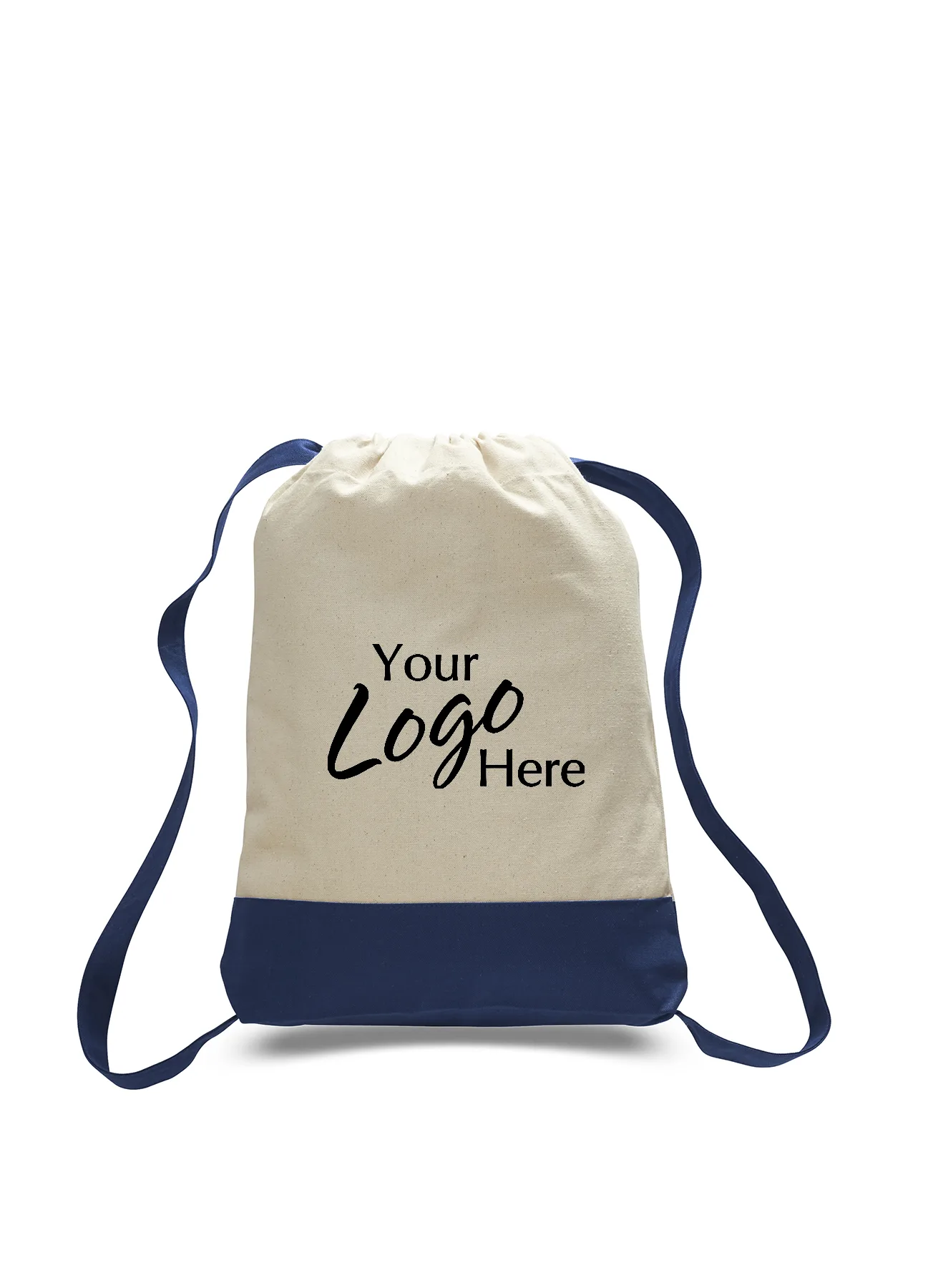 Natural Beige/Navy Blue