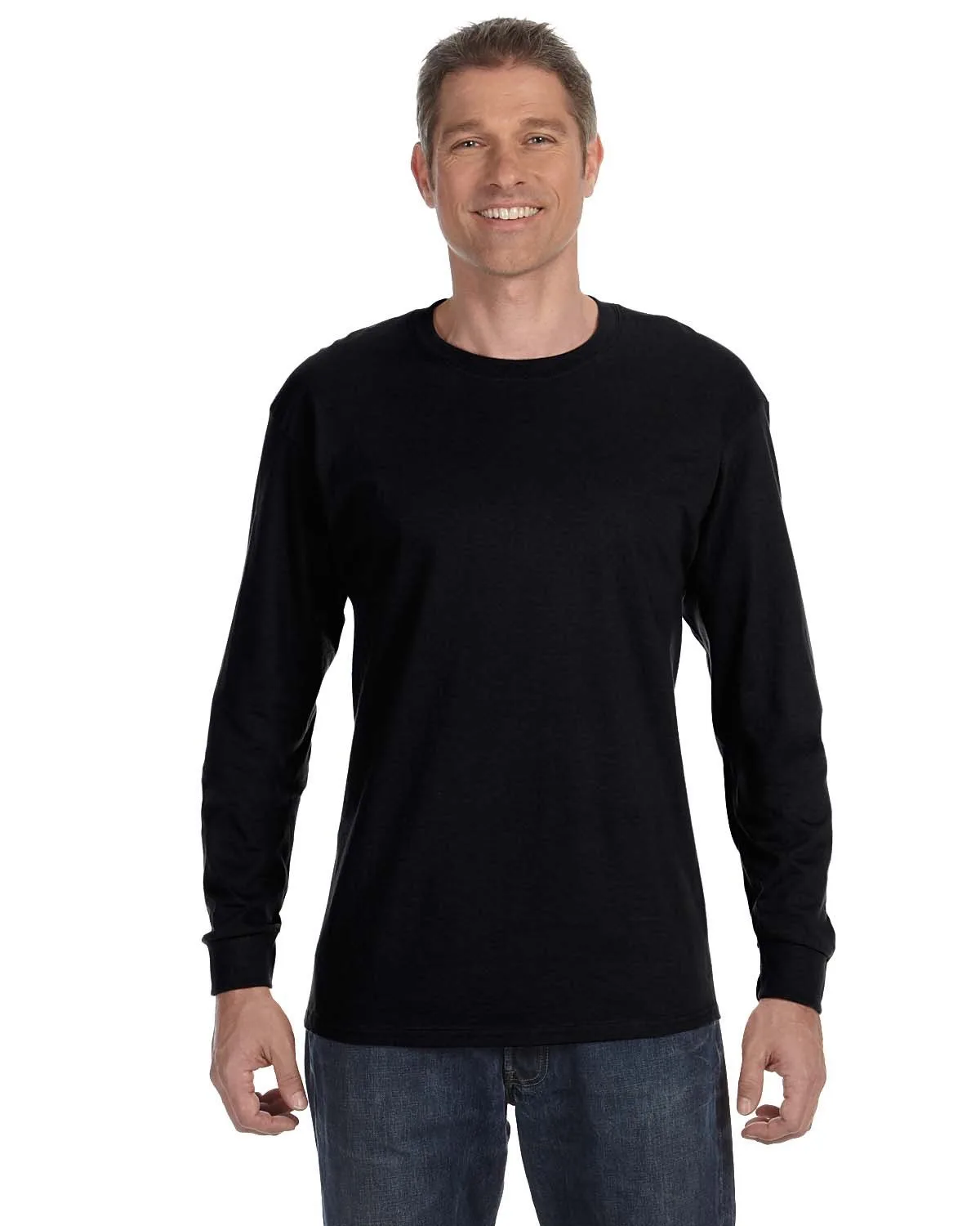 Jerzees Adult DRI-POWER® ACTIVE Long-Sleeve T-Shirt view 4