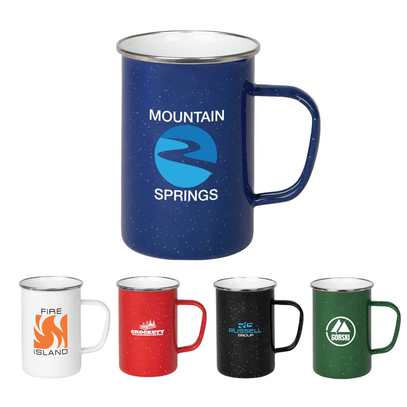 Harper 22 oz. Enamel Camping Mug