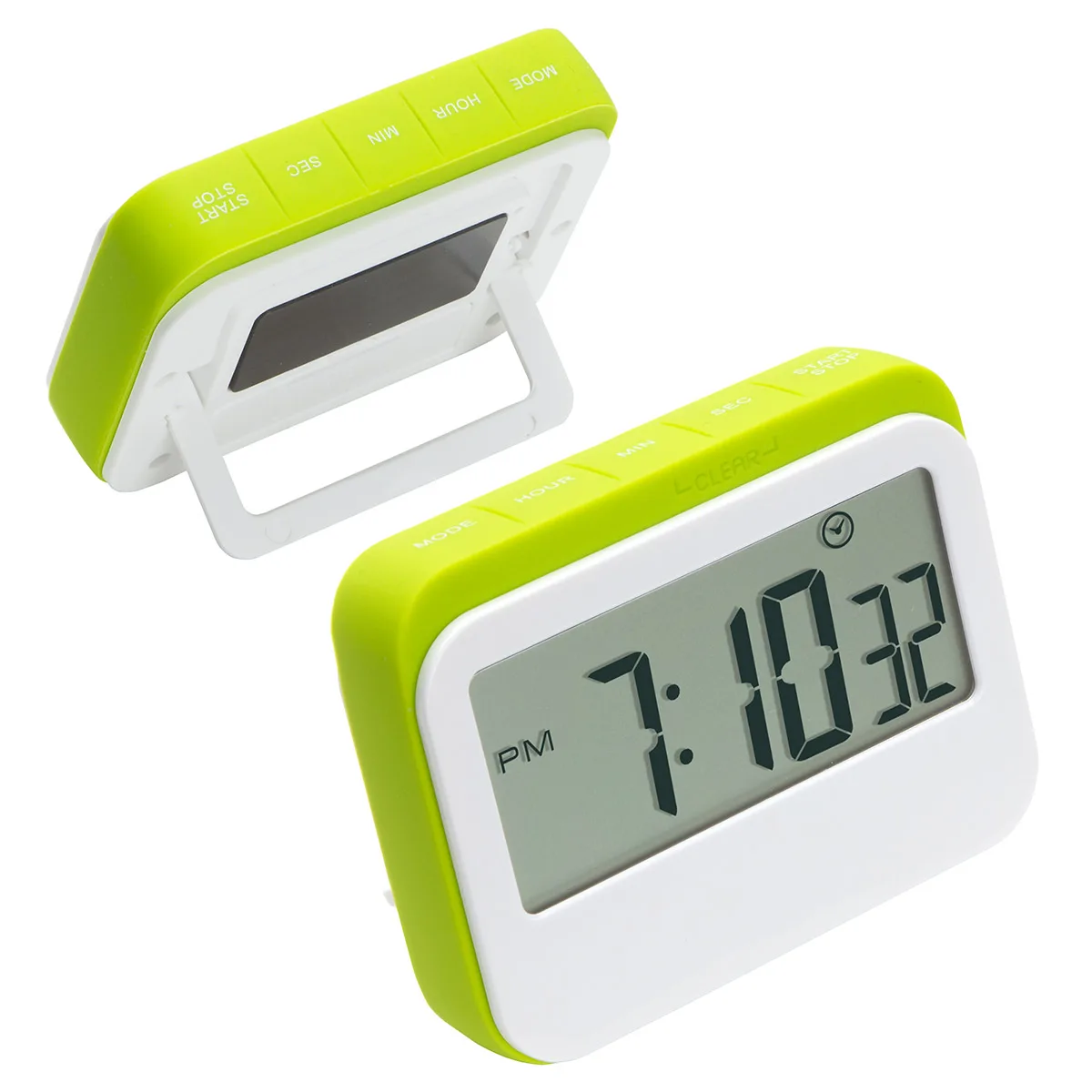 White/Lime Green