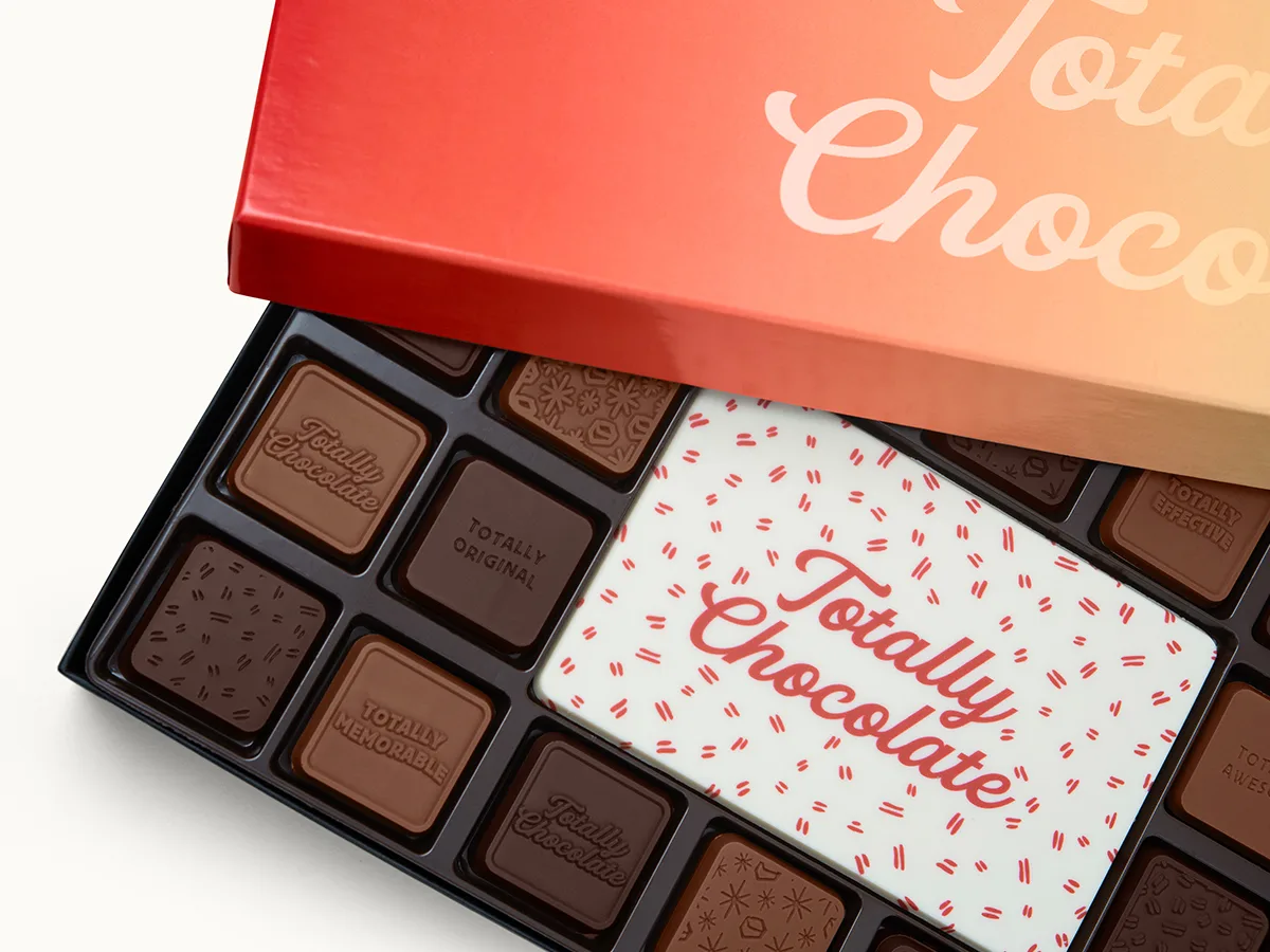 90-Piece Grand Chocolate Gift Set with Luxury Custom Packaging view 6
