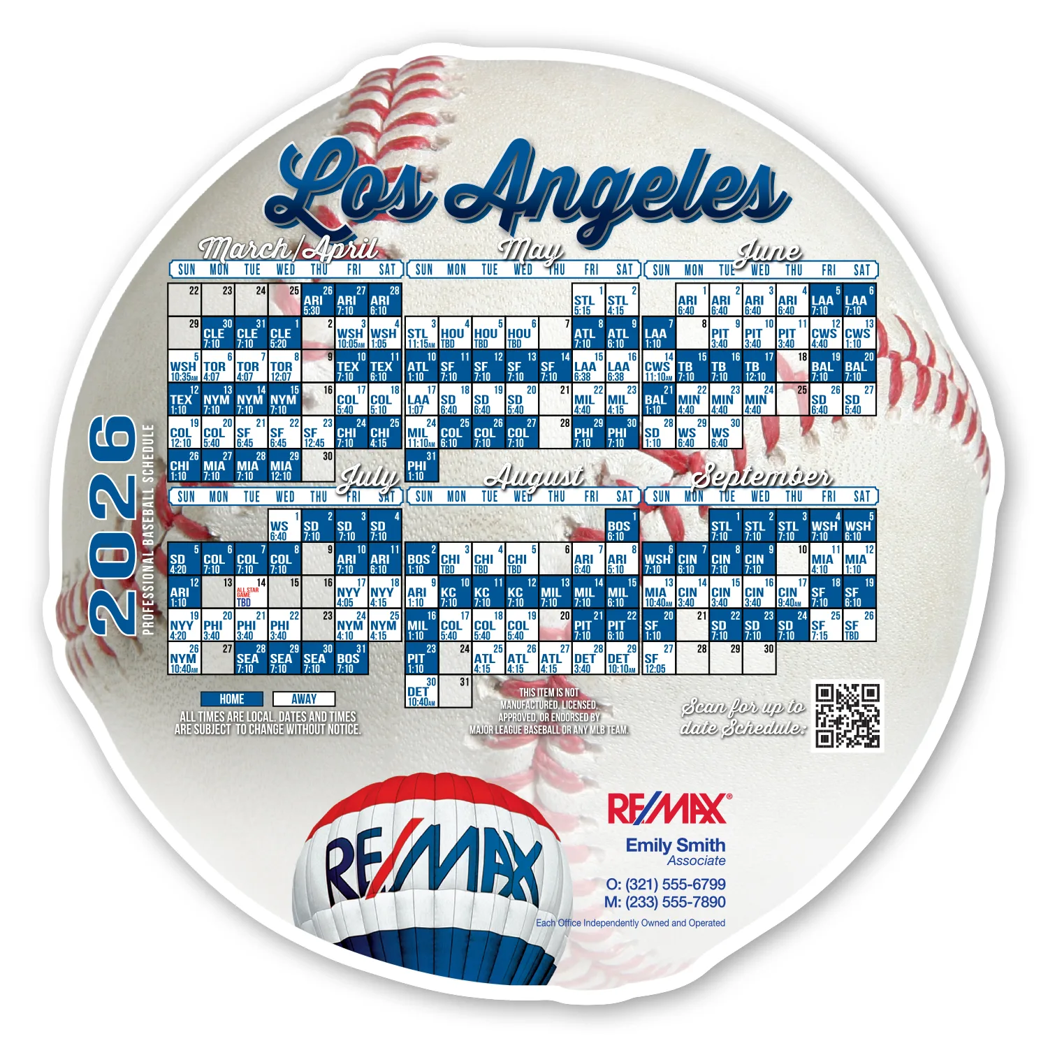 Baseball Schedule